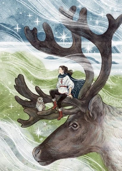 Открытка Спешилова Анна «Скитальцы», А6, фото 3.