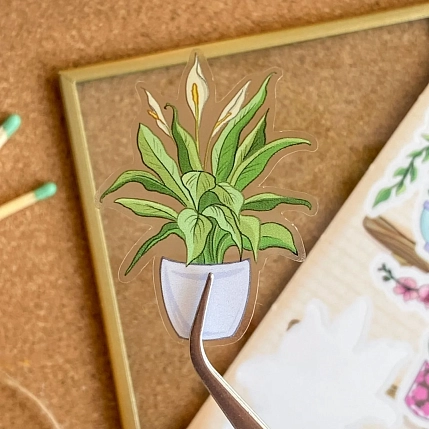 Стикерпак Лавкот «Комнатные растения», А5, фото 3.