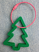 Брелок, обвес на сумку «Ёлочка», зелёный, 6 см, превью фото 2