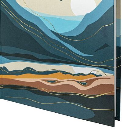 Блокнот «Mountains» в клетку, А5, 80 листов, бежевый, фото 5.
