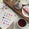 Стикерпак «Акварельные сердечки», А6, превью фото 4