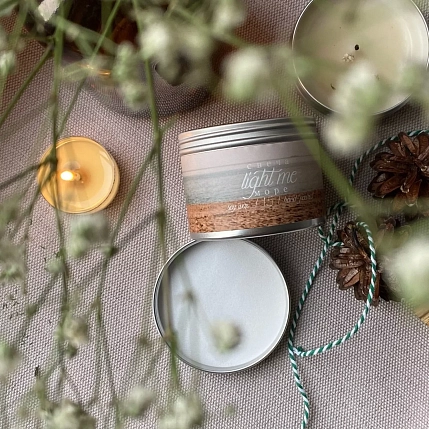 Свеча ручной работы «Море», 50 г, фото 1.