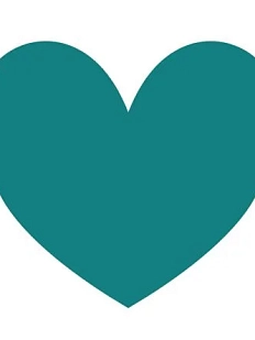 3D Стикер на телефон «Сердечко морская волна», объёмный