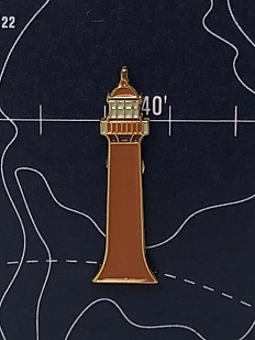 Значок эмалированный «Передний Кронштадтский маяк»