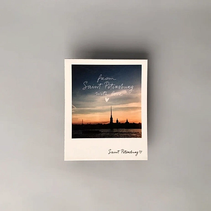Магнит «From Saint Petersburg with love», фото 2.