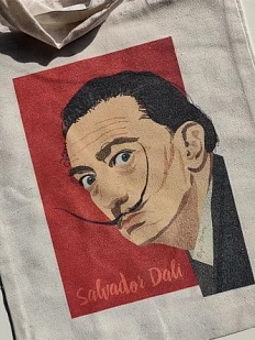 Сумка шоппер «Дали», белый