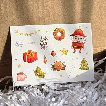 Стикерпак «Новый год», А7, фото 3.