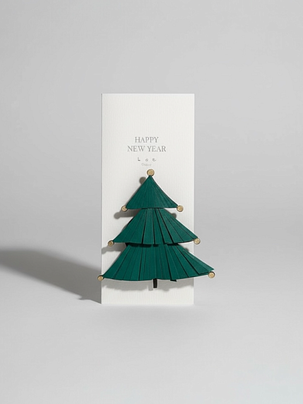 Бирка для подарка на прищепке «Ёлка», BOE, фото 1.