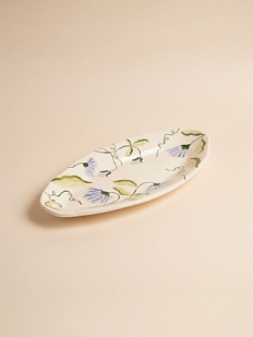 Тарелка ручной работы Yellowscoop «Колокольчики», керамика, 23 см