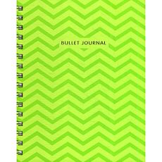 Блокнот-органайзер Bullet Journal, зелёный, А5