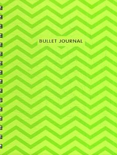 Блокнот-органайзер Bullet Journal, зелёный, А5