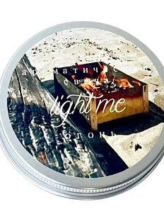 Свеча ручной работы «Огонь», 50 г