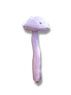 Свеча «Гриб Подберёзовик» лилового цвета