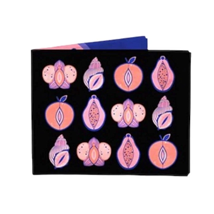Кошелёк New Wallet «New Vaginas», черный, фото 1.