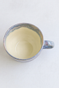 Кружка ручной работы NF ceramics «Цени достигнутое», сиреневая, керамика, 600 мл, превью фото 3