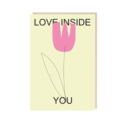 Открытка «Love inside you», Mitrozhe