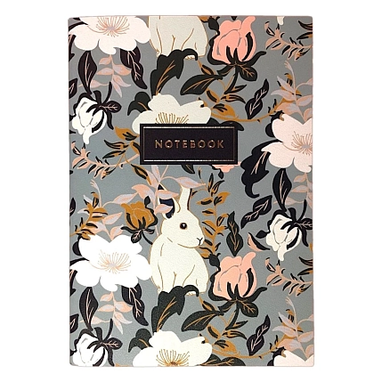Тетрадь нелинованная Подписные изделия «Rabbit», А5, фото 1.