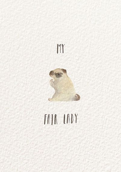 Открытка «My fair lady», фото 1.