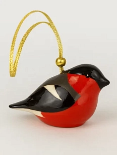 Игрушка на ёлку «Снегирь»