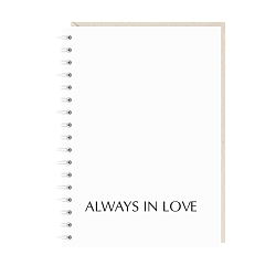 Блокнот «Always in love», А6