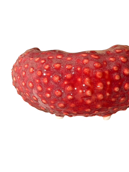 Соусник морской ёж ручной работы VELES «Поцелуй Арвен», фарфор, 150 мл, фото 3.