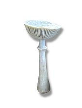 Свеча «Гриб Мухомор перезрелый», серый