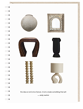 Блокнот на пружине Mitrozhe «The idea», А5, 50 листов, белый