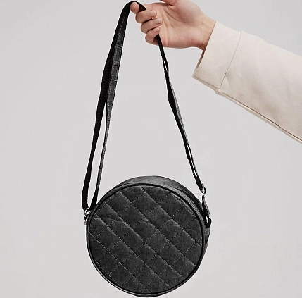 Сумка Ranzel Bags «Lima Black», тайвек, чёрная, фото 2.