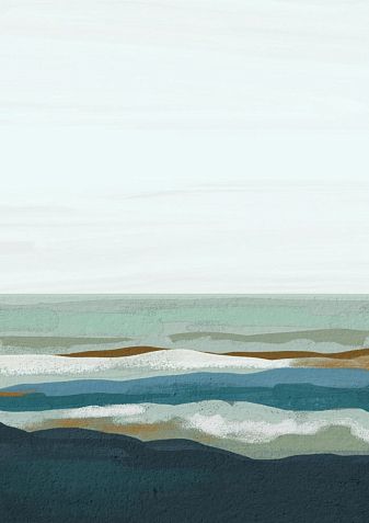 Постер интерьерный «Море №1», А3, фото 1.