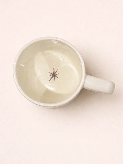 Кружка ручной работы Домик на дереве «Помни доброе», белая, полуфарфор, 250 мл, фото 3.