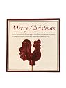Открытка «Merry Christmas», 10 x 10 см, превью фото 1