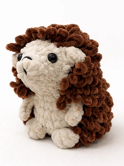 Плюшевая игрушка ручной работы Цилинская «Ёжик», фото 2.