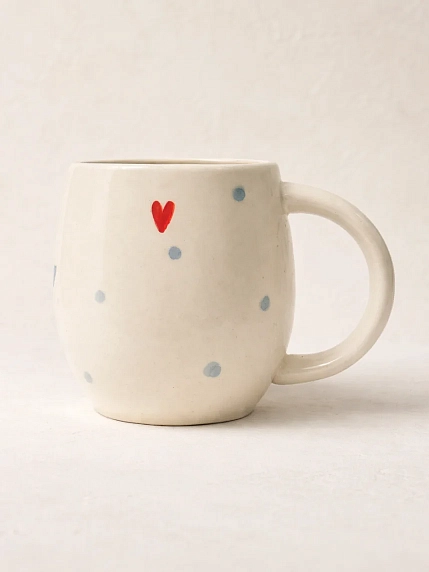 Кружка ручной работы НАДО ЖЕ с росписью «Кит», белая, керамика, 300 мл, фото 4.