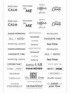 Стикерпак «Find your calm»