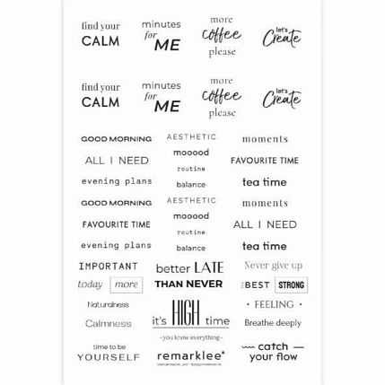 Стикерпак «Find your calm», фото 1.