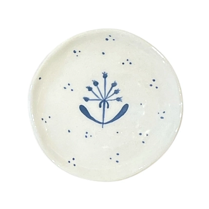 Блюдце Августа с луком и стрелами, 7-8 см, фото 1.