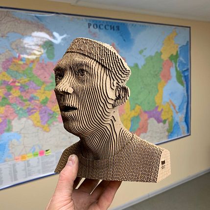 Картонный конструктор 3D «Юрий Никулин», фото 1.