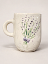Кружка ручной работы Верба керамика «Лаванда», керамика, 350 мл, превью фото 1