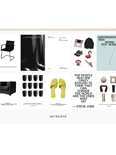 Набор наклеек Mitrozhe «Стул», А5