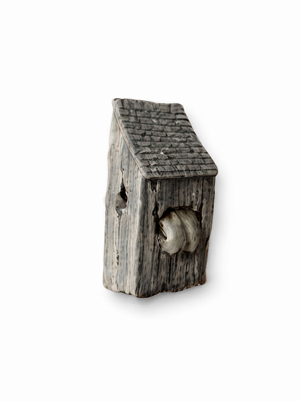 Брошь ручной работы Bulygin «Брейгель», чёрная, фарфор, фото 2.