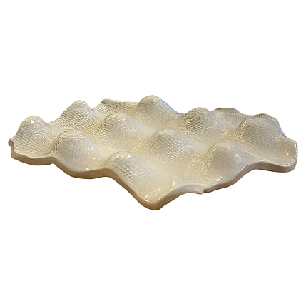 Подставка для яиц ручной работы Катя Вебер, керамика, фото 1.