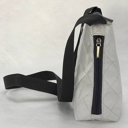 Сумка Ranzel Bags «Laura White», тайвек, белая, фото 5.