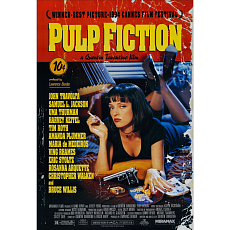 Кинопостер Криминальное чтиво / Pulp Fiction / Тарантино, A4