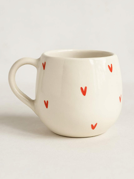 Кружка ручной работы круглая «Сейчастье», керамика, 400 мл, фото 3.