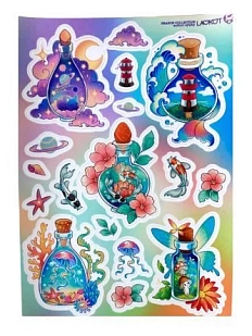 Стикерпак Лавкот «Сокровища», А5