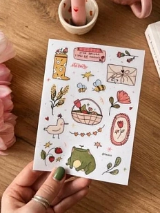 Стикерпак «Этой весной у тебя всё получится», А6