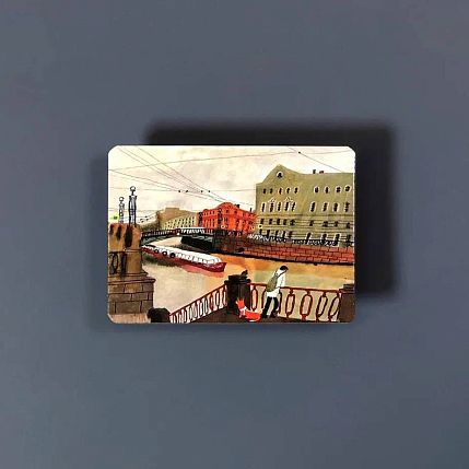 Магнит «Вознесенский мост», фото 2.