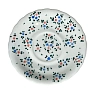 Чайная пара ручной работы Slowday Ceramics в синие и красные розочки «Винтаж», полуфарфор, 250 мл, превью фото 3