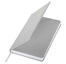 Ежедневник датированный 2026 BRAUBERG «Sparkle», серебристый, А5, превью фото 2