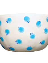 Миска ручной работы с росписью «Голубика», 350 мл